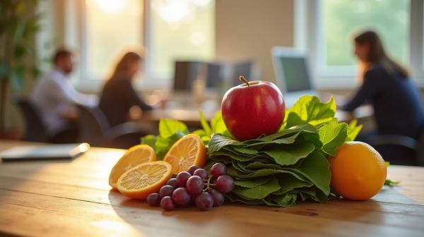 Top 5 raisons d’intégrer des fruits frais au bureau